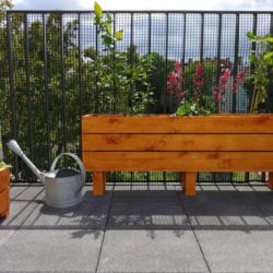 Holz Blumenkästen Balkon