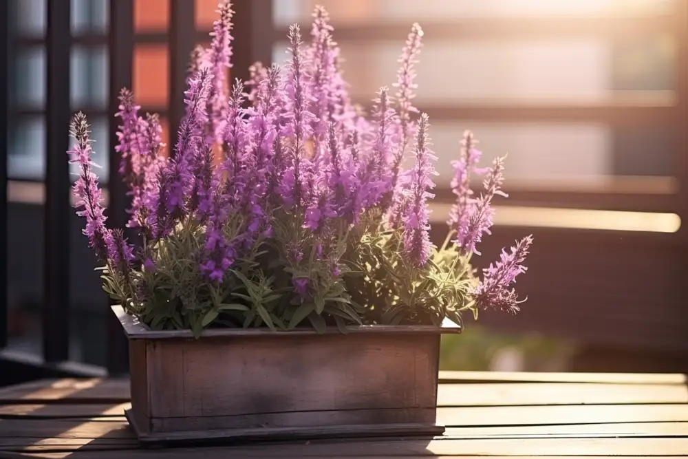 Lavendel im Balkonkasten: Sonniger Standort